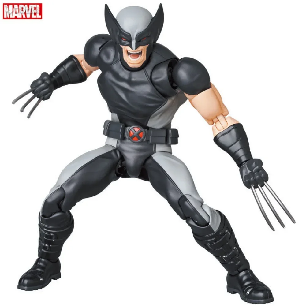 Japan Edition Mafex 171 Action Figure Marvel Comics X-Force Uniform Edition 1/12 Wolverine Hand Deadpool Action Figure Model Toy