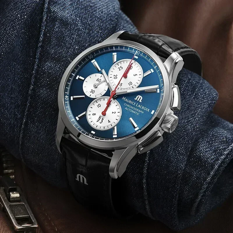 

Business High Quality Series Three-eye Fashion Casual Luxury Men Watch Quartz Men's Watch Chronograph AAA Clock