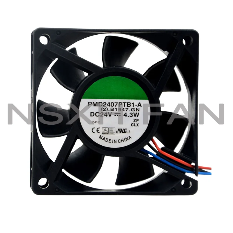 

Original PMD2407PTB1-A 24V 4.3W 7CM 70X70X25MM 7025 3wire Inverter Case Fan
