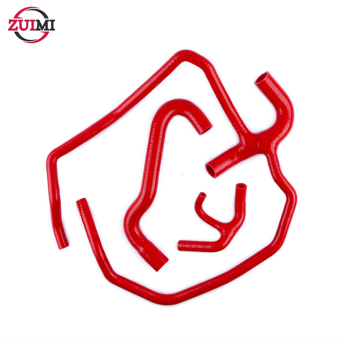 Kit Tubo Flessibile Del Liquido Di Raffreddamento Del Radiatore In Silicone Per Manicure Acqua Fiat Cinquecento 500 Sporting 1.1