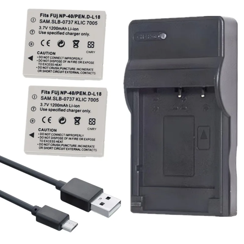 

Battery or Charger For Fujifilm NP-40 F402 F403 F455 F460 F470 F480 F610 F650 F700 F710 F810 F811 J50 V10 Z1 Z2 Z5fd