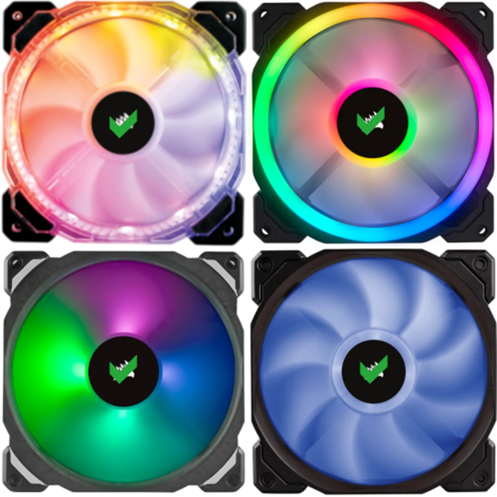 Angitu Cable Adaptador Divisor Corsair RGB De 3 Pines Y 4 Pines Para
