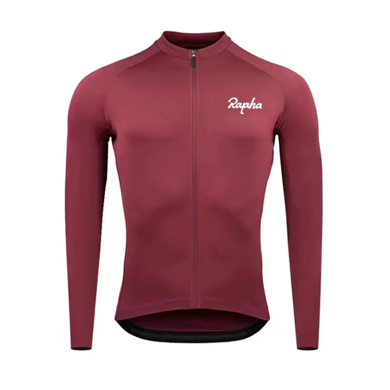 Man Cycling Jersey 2024 Summer Breathable Long Sleeve Men's Cycling Clothing MTB Road Anti-UV Men's Cycling Shirt 2