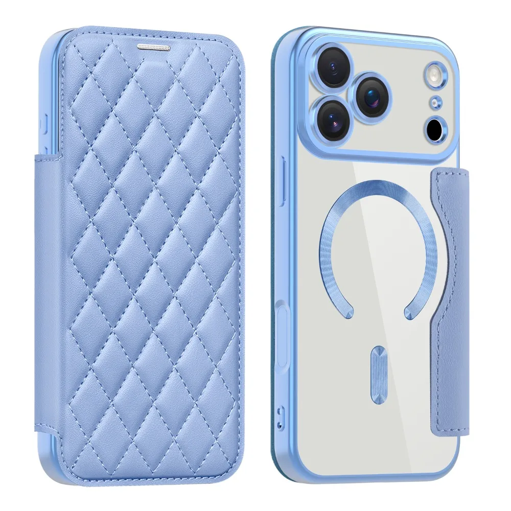 Premium PU Leather Magnetic Flip Wallet Phone Case with Card Slot Cover