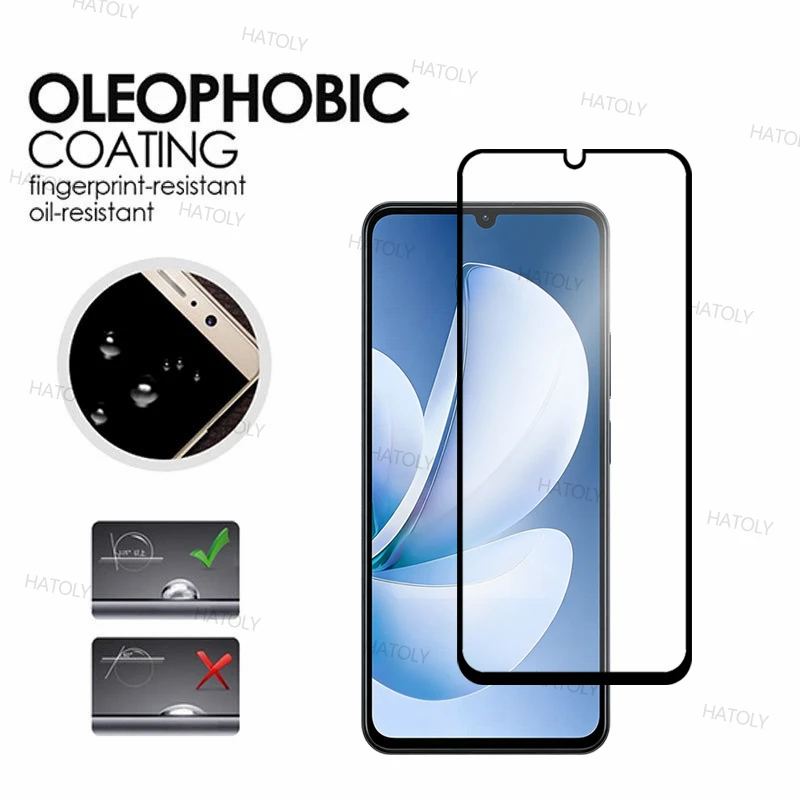 Premium Tempered Glass Screen Protector - Anti-Scratch & Full Glue Coverage