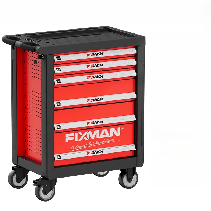 Complete Professional Tool Cabinet Workshop Screws Trolley Large Wheeled Storage Tool Cabinet Organizer Tool Arrangement 3