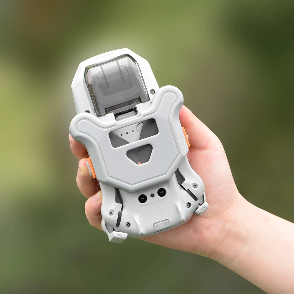 Vue rapprochée des supports d'hélice en silicone, protection optimale pour drone.
