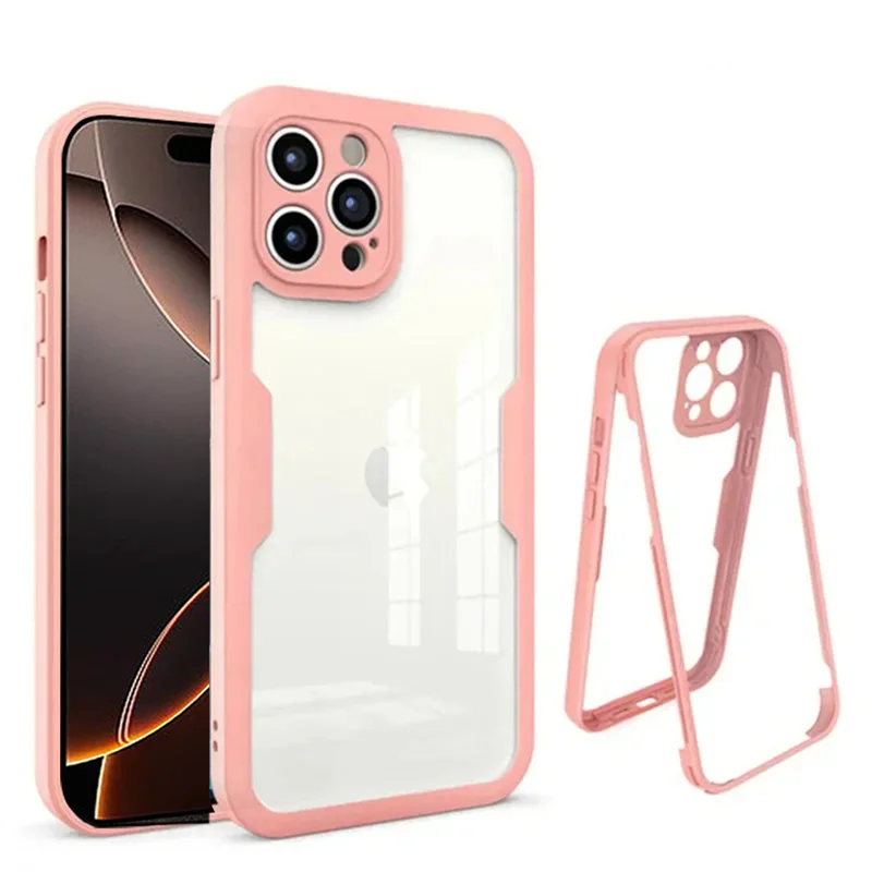 Premium 360 Full Cover Screen Protector Phone Case