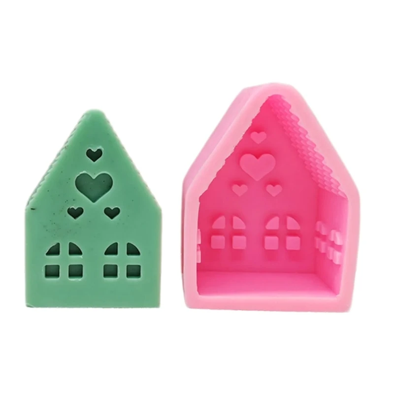 

Y1UB House Molds for Making Soap Tealight Holder Room Decorations