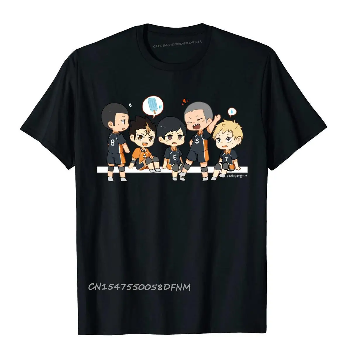 

Karasuno Berlin Lacasa T Shirts Novelty Faddish Premium Cotton Tops Tees Europe For Men Manga Tshirt