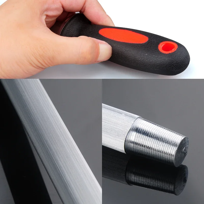 RSCHEF 1pcs Sharpener Professional hard Sharpening Rod sharp Sharpening Knives Kitchen knife Handheld metal musat Mousata