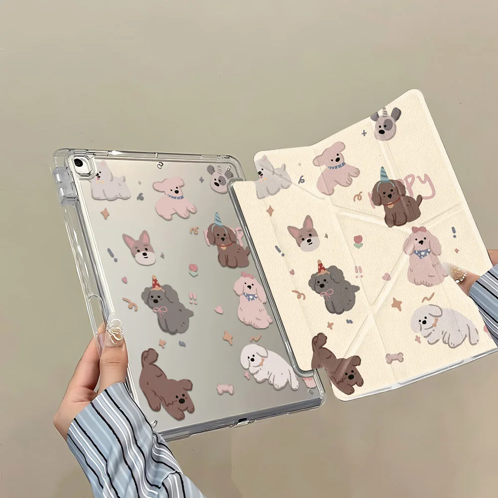 Cute Puppy Pattern Smart Cover