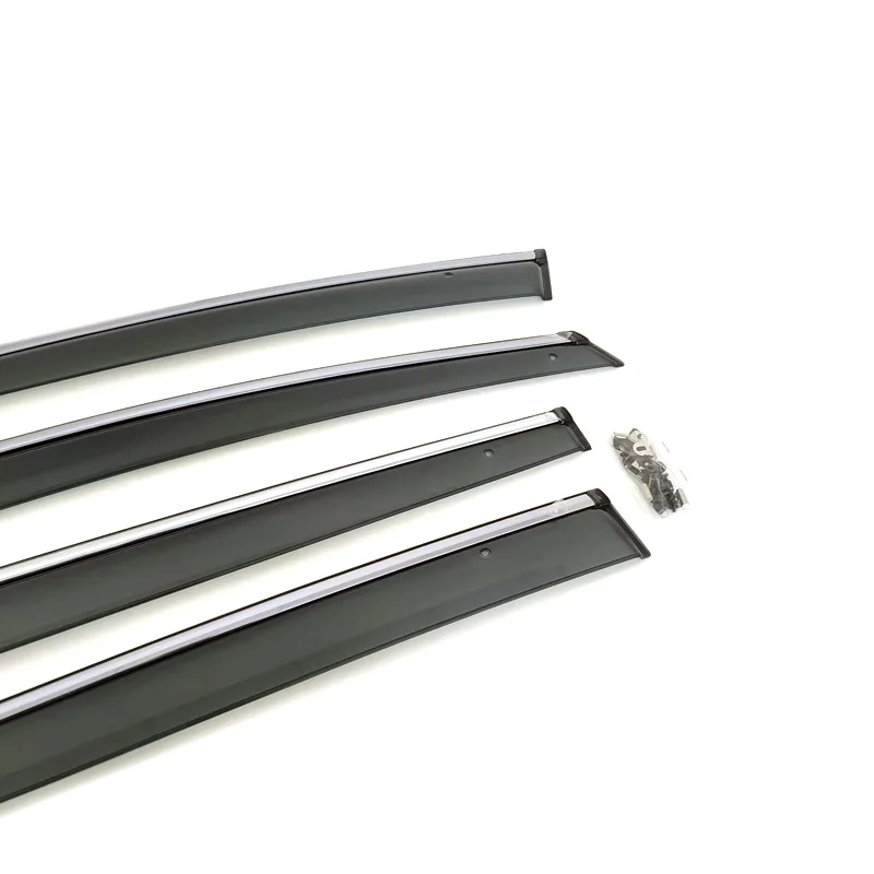 High Quality Door Window Rain Visor Guard Weather Deflector For Peugeot 3008 2009 2010 2012 2015