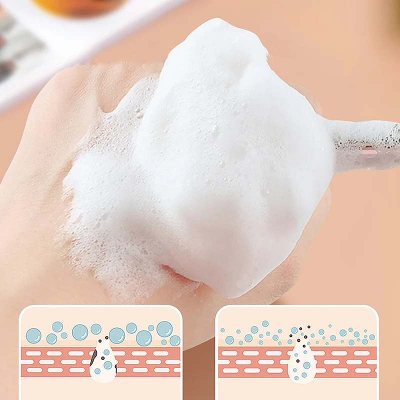 Portable Facial Cleanser and Massage Brush with Soft Bristles