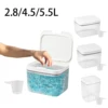 2.8L Laundry Pods Container Automatic Pop-Up Laundry Bead Storage Box for Seale Scent Beads Washing Capsules Large Capacity Hold
