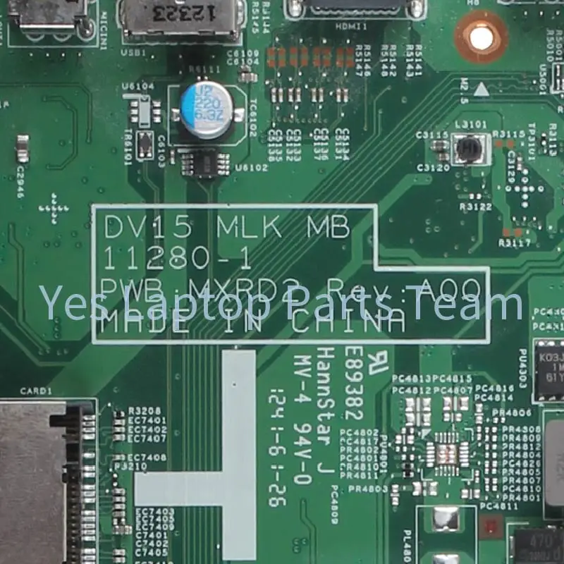para Dell N5040 V1540 N5050 V1550 2520 3520 Laptop Mainboard 0x6p88 0fp8fn 0w8n9d 102631 10316-1 11280-1 Motherboard Notebook - Imagem 5