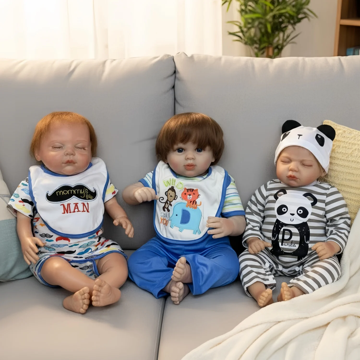 AWW! 18-20inch Reborn Toddler Doll 20inch Newborn Baby Doll Lifelike Bebe Realistic Doll Toy Boneca Brinquedo