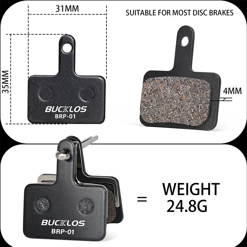 CERAMIC Disc Brake Pads for Shimano B01S B03S B05S Bicycle Brake Pad Mountain Ro