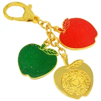 Feng Shui Trinity of Apples Amulet Rune of Luck W5382 1
