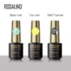 ROSALIND 7ML Matt Top Coat Nail Polish Lacquer Nail Gel Polish Vernis Semi Permanent Soak Off Gel Nail Polish Manicure Art 2