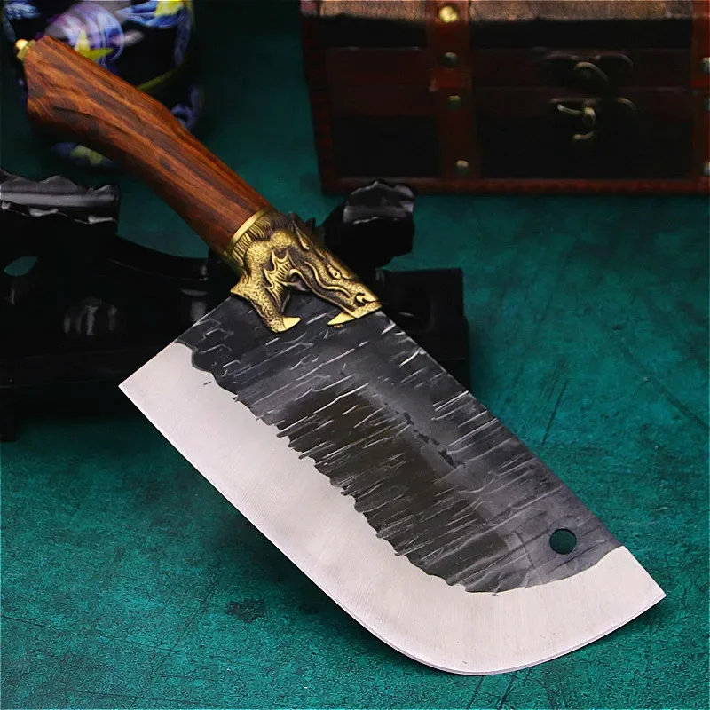 Chinese dragon dragon-slicer knife fillet knife kill fish knife meat stall butcher  outdoor  kitchen  gift