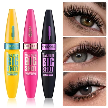 Rímel preto 4D – de longa duração, volumizador e curvador para todos os tipos de pele – Presente perfeito de dia dos namorados para mulheres 1