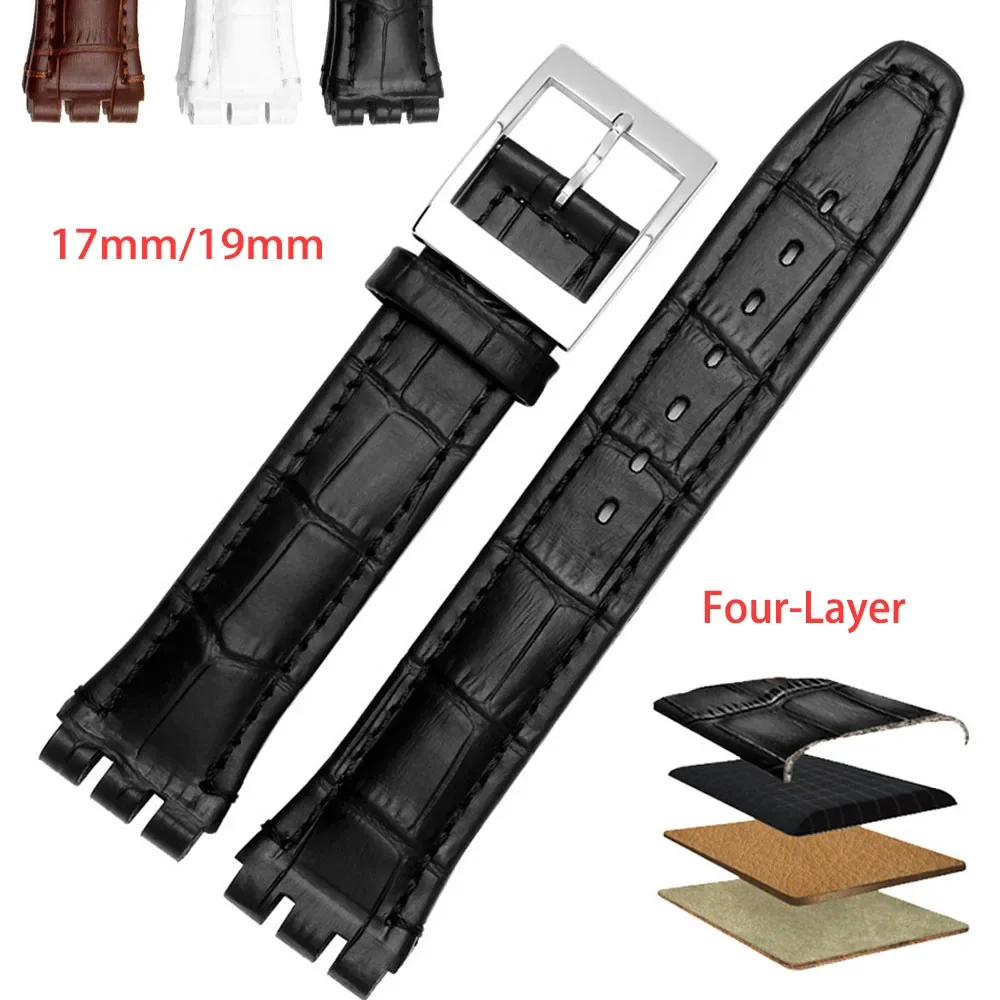 Cheap Swiss Faux Leather 18 mm Wristwatch Strap C1221010_K0019295 main image 1