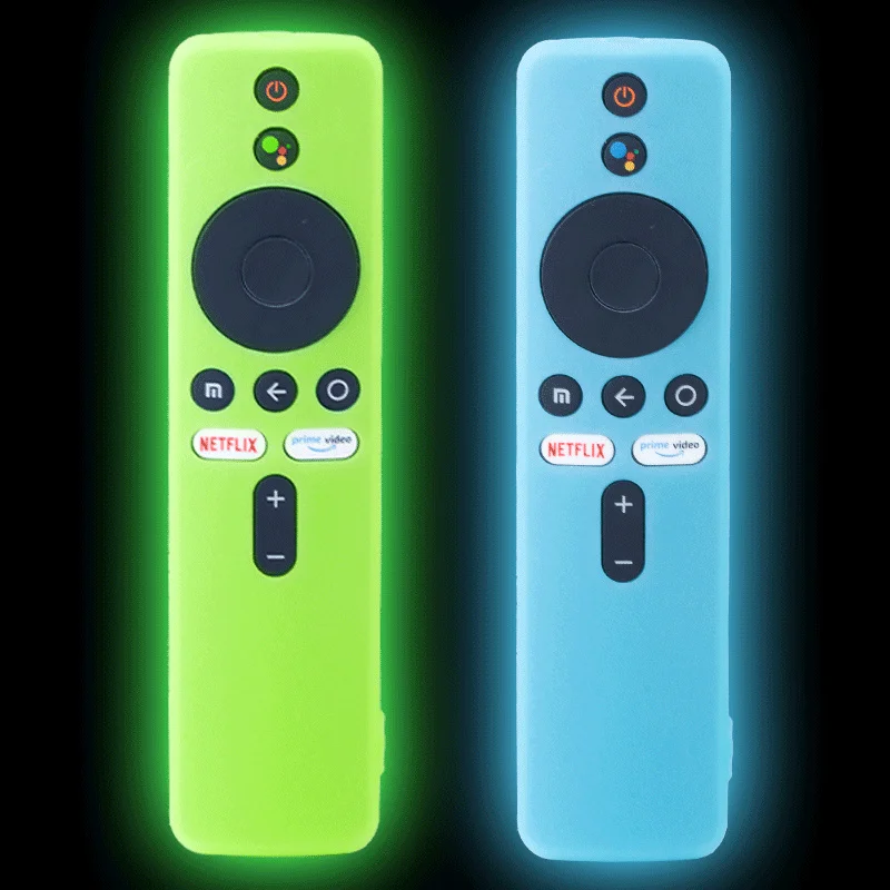 Silicone Remote Case Luminous For Xiaomi Box S Remote Control Cover Soft Shockproof Protector Shell For Mi TV Stick 1080P