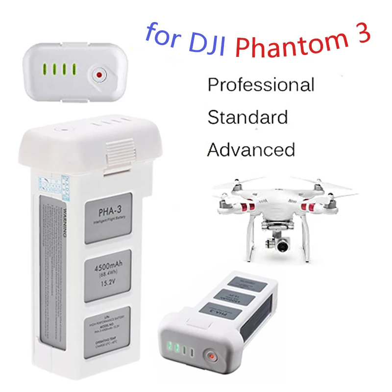 Аккумулятор-для-дрона-4500-мАч-для-dji-phantom-3-pro-standard-advanced-152-v