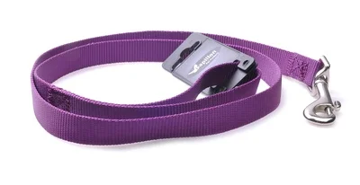 Papillon ВИА Нейлоновый поводок 15мм-120см фиолетовый (Nylon lead 15 mm x 120 cm colour pur | Дом и сад