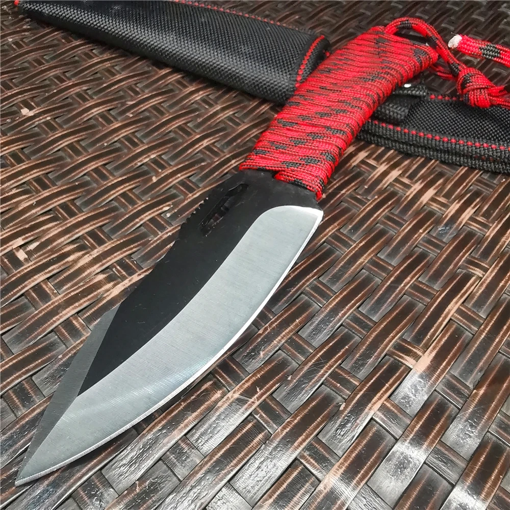 Fixed Blade Knife High Hardness Field Hunting Knife Multifunctional