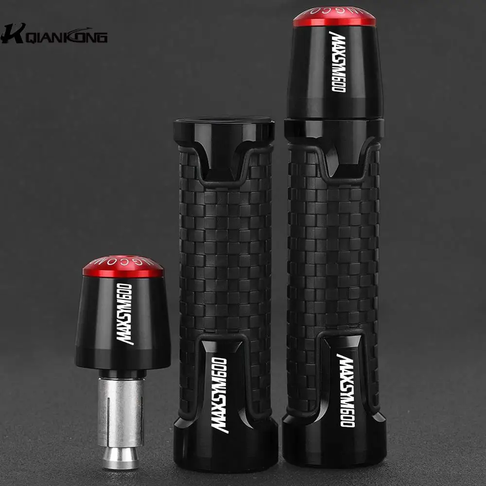 

Motorcycle Handlebar Grips Handle Bar Cap End Plugs CNC 7/8" 22MM FOR SYM MAXSYM600i SYM MAX600 MAXSYM600 2022 2021 2020 2023