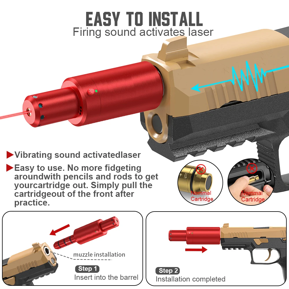 22LR 243 Professional Circular Target Laser Induction Electronic Induction Target Specialized Trainer