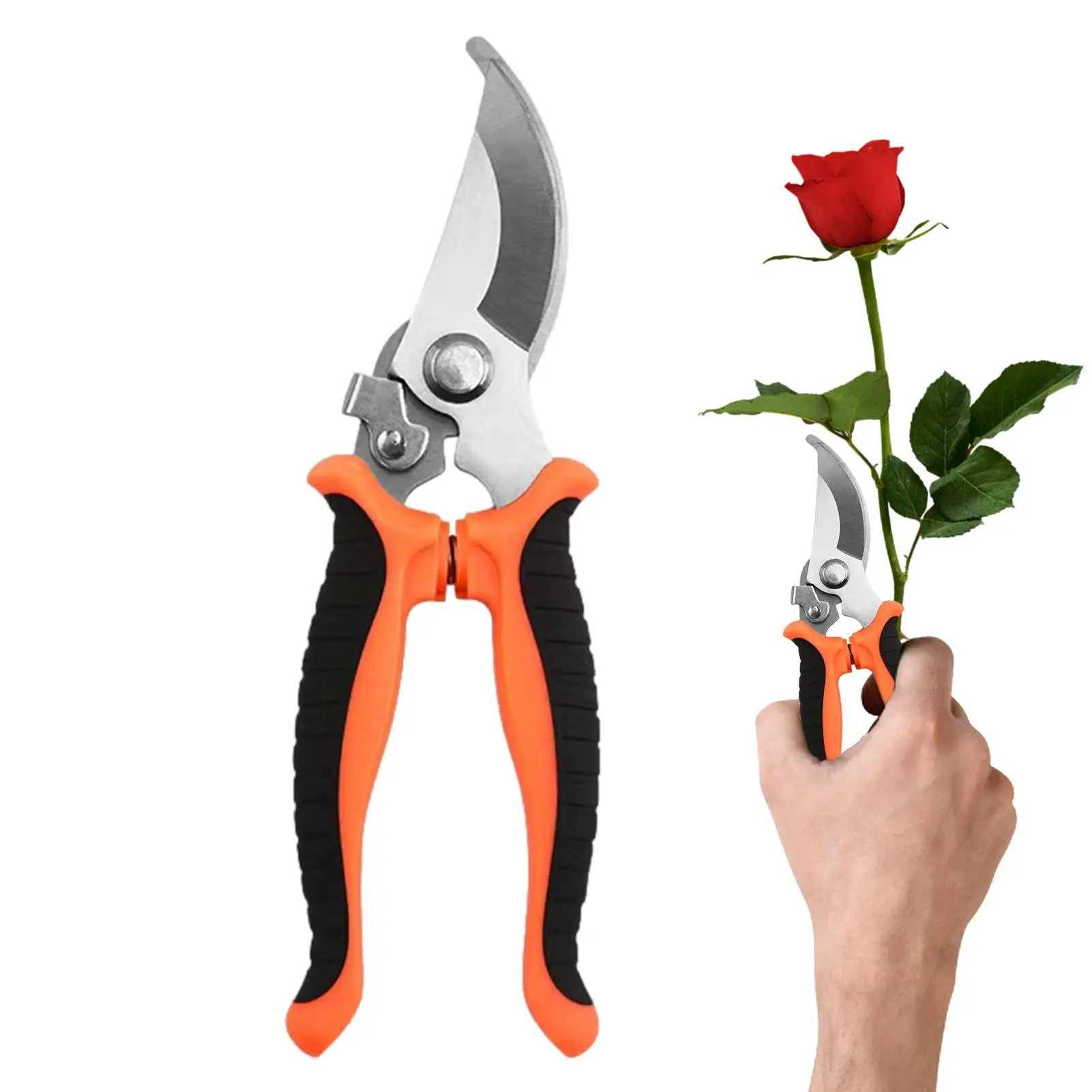 Secateur De Jardin Sécateur De Jardin à Crémaillère . Coupe Branches 2.5 Cm Avec Sécateur Professionnel