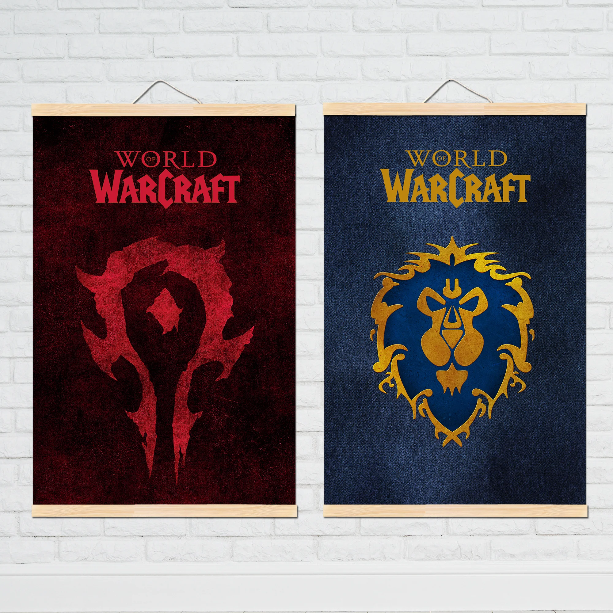 HD плакат для World of Warcrafts картина украшения картины из твердой древесины | Дом и сад