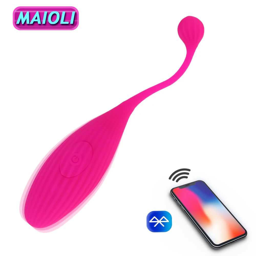 Wireless Remote Control G-spot Massager App Vibrators Female Clitoral Stimulator Vibrating Egg Sex Toy for women Vaginal Ball