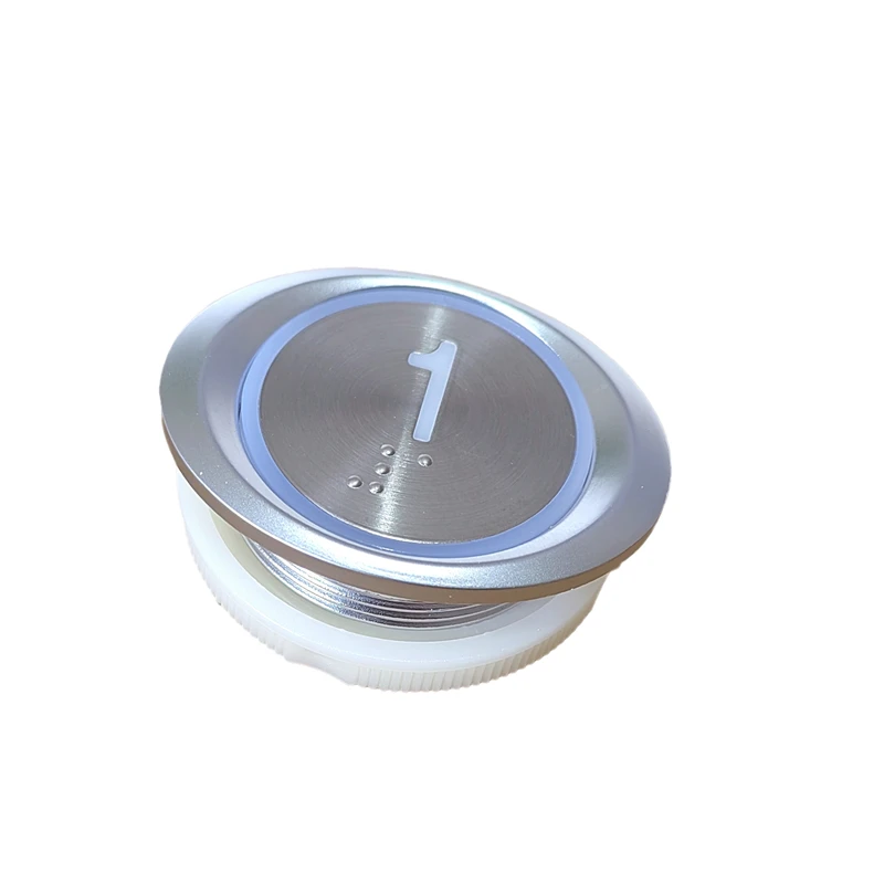 Elevator Oval Button AN306 A3N52401 A4J52400 A4N52401 190624 White Light G20090808H01 With Braille