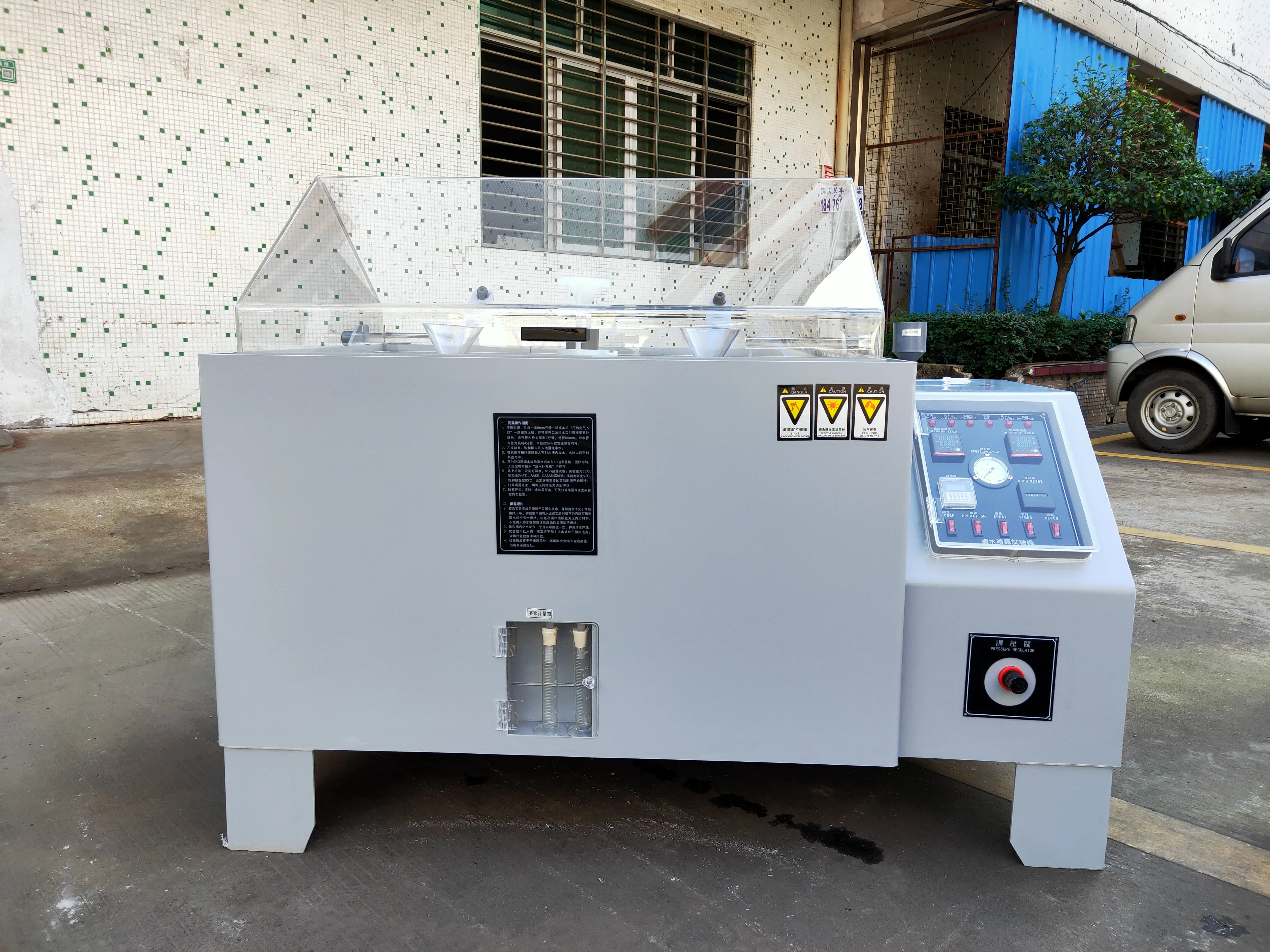 DHL-90 Stainless Steel Salt Spray Corrosion Test Machine Salt Fog Test Chamber Spray Corrosion Cabinet