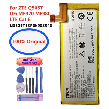 Li3821T43P6h903546 100% Original Battery For ZTE UFi MF970 MF980 LTE Cat 6 Q505T High Quality Phone Battery 2100mAh