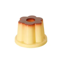 Whimsical Pudding - Shaped Pen Holder and Desk Organizer - Cute and Versatile Stationery Container for Office, School, or Home Use - Perfect Gift Idea (Pudding Pen Holder)