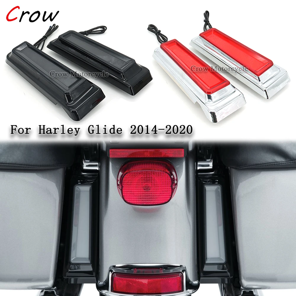 Motorcycle Accent Saddlebag Led Saddlebag Motorcycle Harley Filler