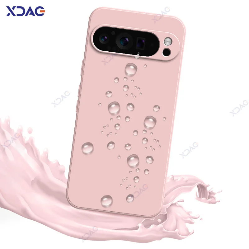 Luxury Dual Layer Waterproof Phone Case with Soft Camera Bag and Shockproof Armor