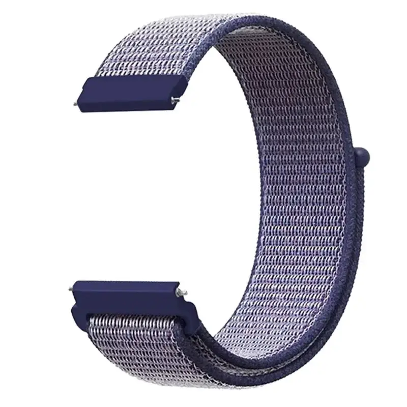 20mm 22mm Nylon Loop Strap For Garmin Forerunner 55 165 265 965 255 Active 5/Vivomove Trend/Vivoactive 5/Venu 3/2 Bracelet Belt - Image 37