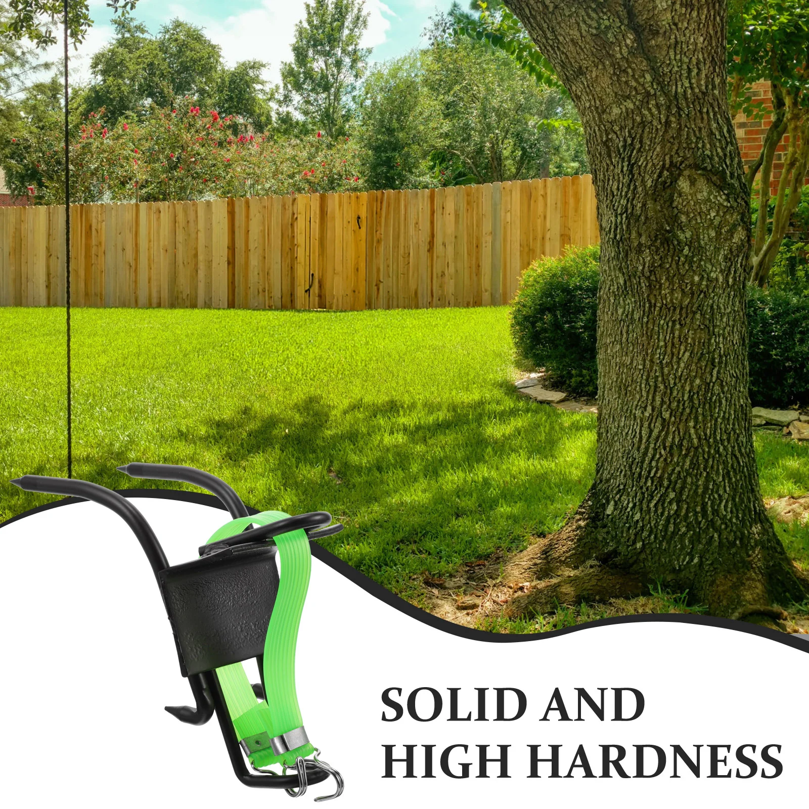 Tree Climbing Buckle Felling Equipment Spikes Gear with Multi-functional Belt Pole Tools