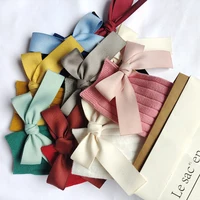 New Winter Children's Socks With Bows Toddlers Girls Knee High Sock Cotton Soft Baby Long Tube Socken For Kids Stockings 5