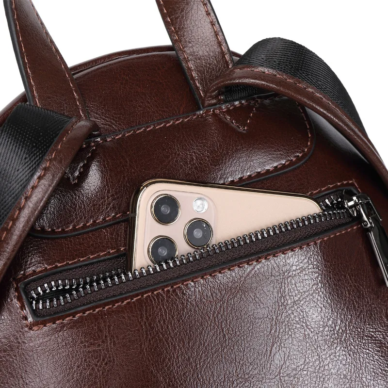 2023 Women luxury Backpack Genuine Leather Ladies Bags Factory Wholesale Cowhide Fashion All-Match Backpack handbagsbags