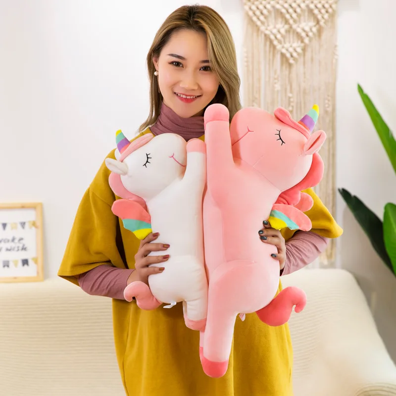 30cm Soft Unicorn Plush Toys Cartoon Stuffed Animal Doll Pillow  Kids Birthday Gifts Home Decor