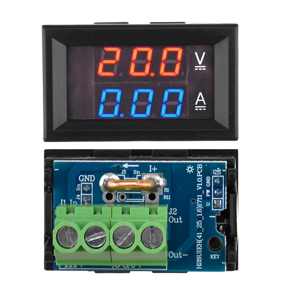 Description Picture 4 of itemDC7V~100V 20A 50A Voltage Ammeter LED Digital Display High Precision Voltmeter Real Time Monitoring Electrical Instruments