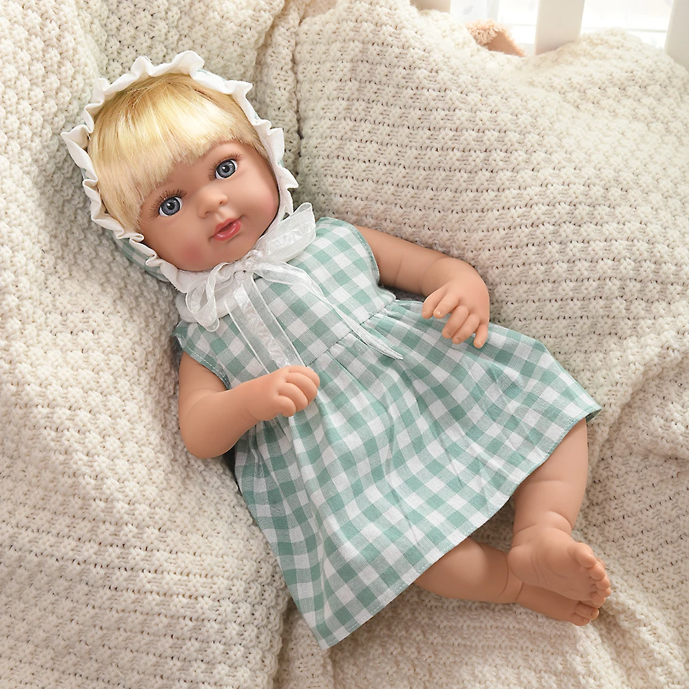 Puppenkleidung für 45 cm Babypuppen, DIY-Puppenzubehör für 45 cm große Puppen, Pullover, Overall, Kleidung für wiedergeborene Babypuppen – Detail 10