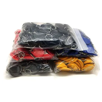 100pcs/Lot 13.56MHz Writable UID Rewritable Block 0 RFID Tag Key Fob for Clone 13.56MHz card Tags Copy RFID Cards 1